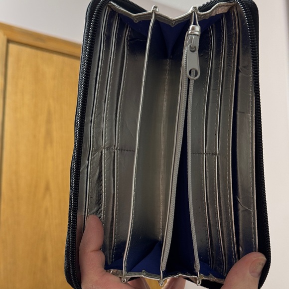 Nine West Black Wallet with Vibrant Accents - Picture 4 of 6